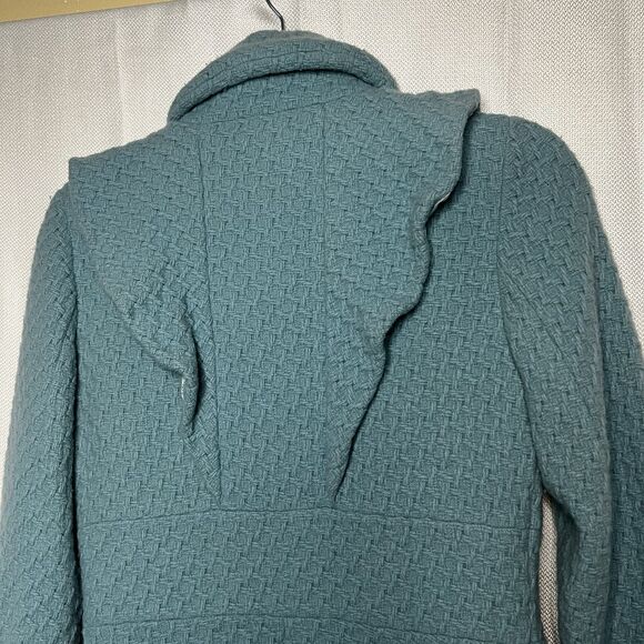 Leifsdottir Anthropologie Wool Blend Coat – Women’s Size 6 - Picture 9 of 11